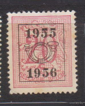 Герб Бельгия 1951 год  Лот 6 С ПРЕДВАРИТЕЛЬНЫМ ГАШЕНИЕМ