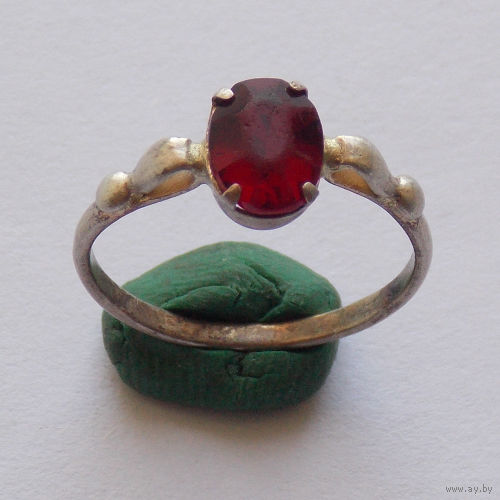 Кольцо с клеймом 875  Диаметр 17.3 мм