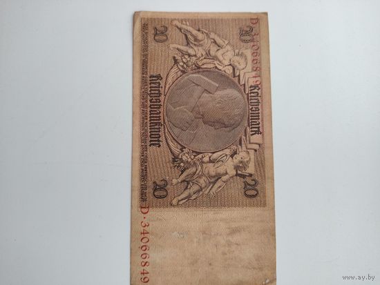20 марок 1929 г 849