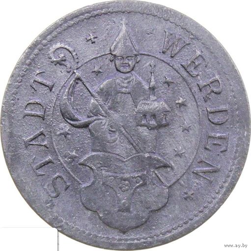 РАСПРОДАЖА!!! - ГЕРМАНИЯ ВЕРДЕН 10 пфеннигов 1917 год