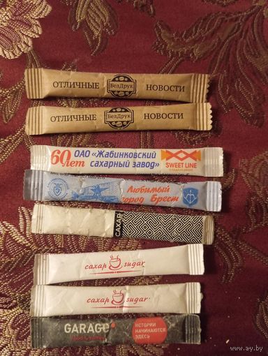 Сахар, пакетики