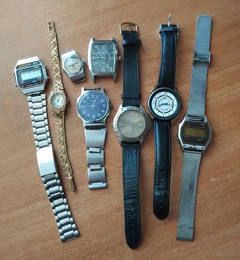 Часы разные