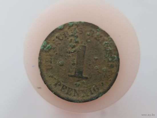 1 пфенинг 1912 год Германия  Буква A лот 44