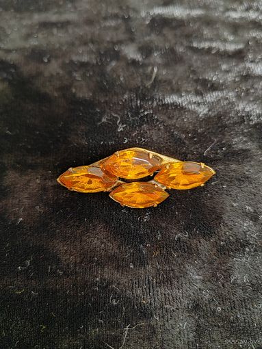 Брошь медовая СССР