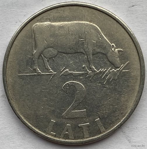 Латвия 2 лата 1992 г.
