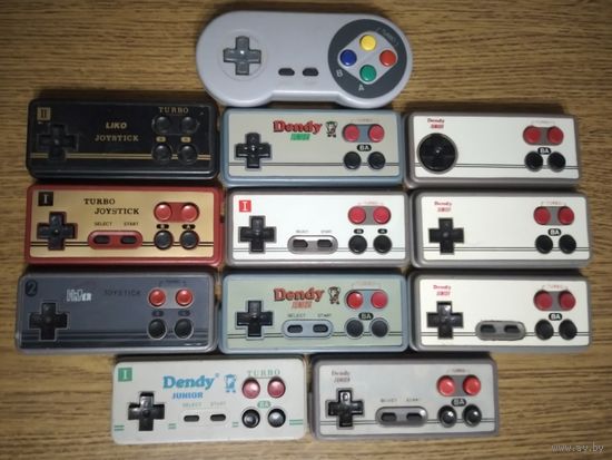 Джойстики 8-бит. 12 шт.