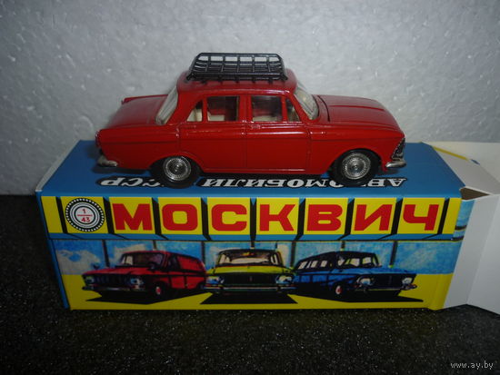 Модель авто Москвич 408 ДАЧА. Сделано в СССР. 1:43