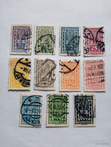 Австрия.1922г. Стандарт, снопы.