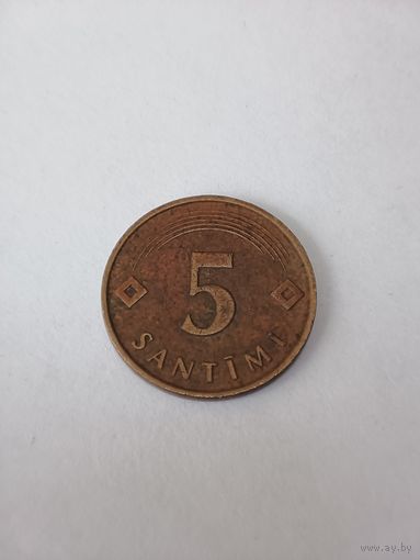 Латвия 5 сантимов 1992