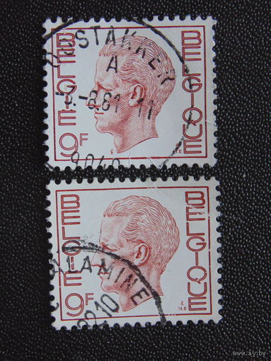 Бельгия 1975-80 гг. Король Бельгии Бодуэн.