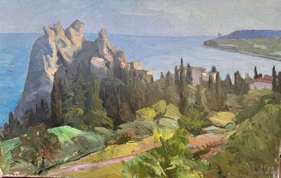 Картина Крым худ Шестопалов.И.А. 1918-1993г.