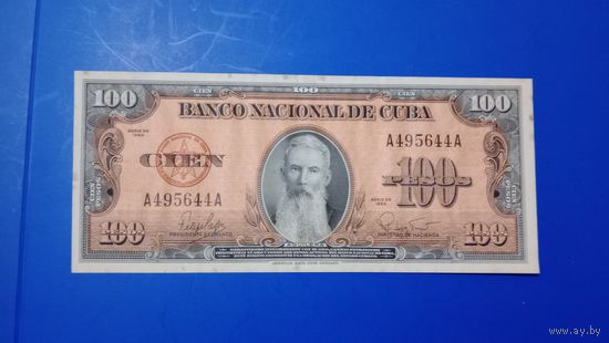 Куба 100 песо 1959