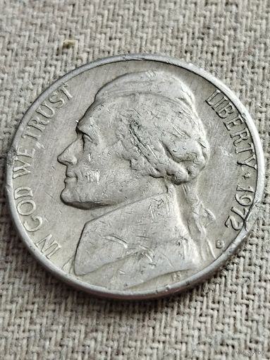 Распродажа - 5 центов 1972г.,США
