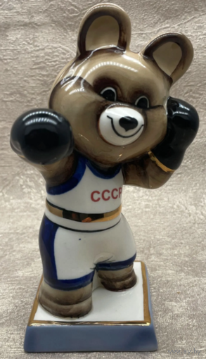 Статуэтка Олимпийский Мишка Боксер Вербилки