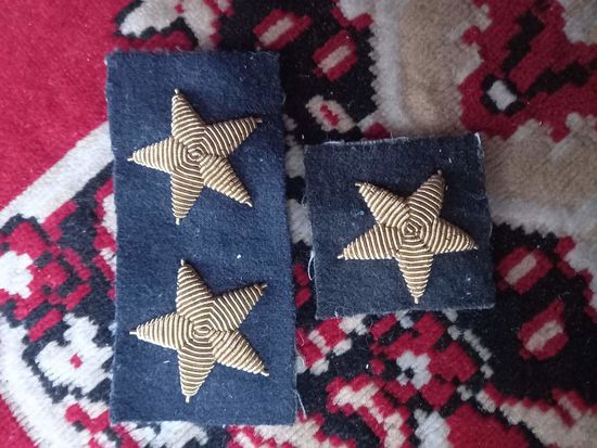Нашивки ВМФ СССР(шитые) цена за звезду