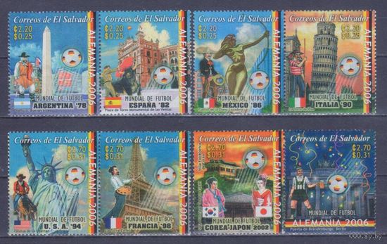 [385] Сальвадор 2006. Спорт.Футбол.Чемпионат мира. СЕРИЯ MNH