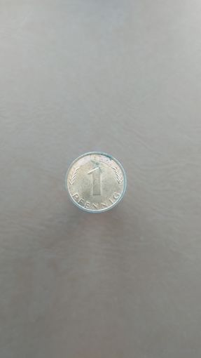 Германия / 1 pfennig (F) / 1976 год