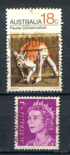Австралия - 1971г. - марки года - 2 марки - гашёные. #3-WB-85-KS-1