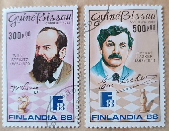 Шахматисты. Гвинея-Бисау, 1988