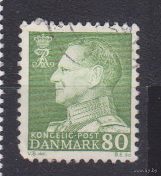 Король Фредерик IX Известные люди личности  Дания 1967 год лот 5