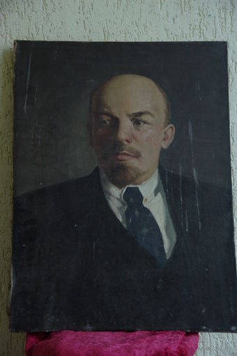 Портрет " Ленин "   60 х 80