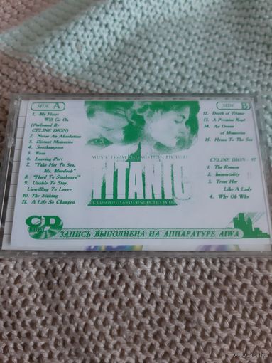 Кассета RAKS AX 90. TITANIC. MUSIC FROM THE MOTION PICTURE.