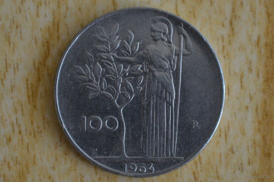 Италия 100 лир 1964