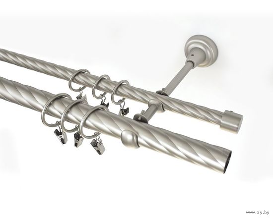 Карниз, труба витая 25 мм. 173/174,5 см.