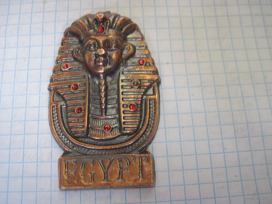 Накладка, вставка металлическая EGYPT с рубля!
