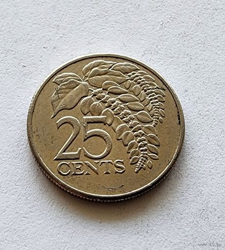 Тринидад и Тобаго 25 центов, 2005