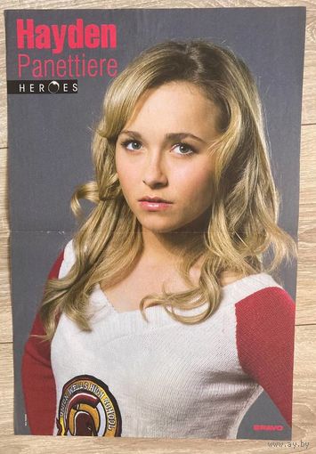 Постер двухсторонний: Дима Билан / Hayden Panettiere (Heroes)