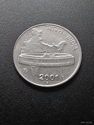 Индия 50 пайс 2001 г.