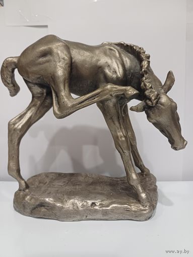 Все лоты с 1р.Редкий Жеребенок силумин