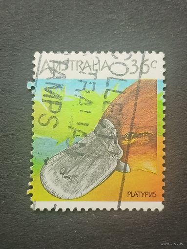Австралия 1986. Животные Австралии. Утконос