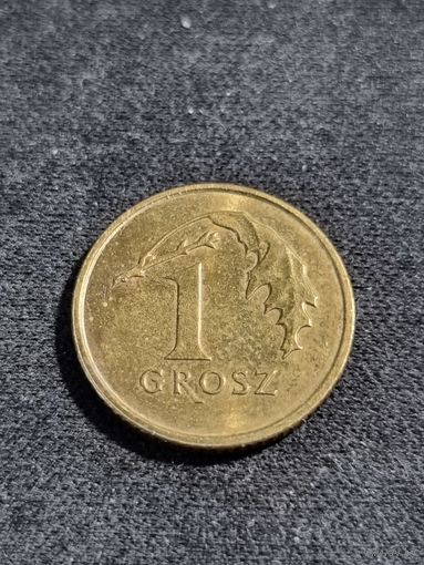 Польша 1 грош 2019