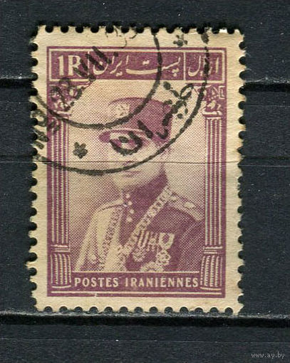 Иран - 1935 - Шах Реза Пехлеви 1R - [Mi.696] - 1 марка. Гашеная.  (LOT GQ26)-T3P45