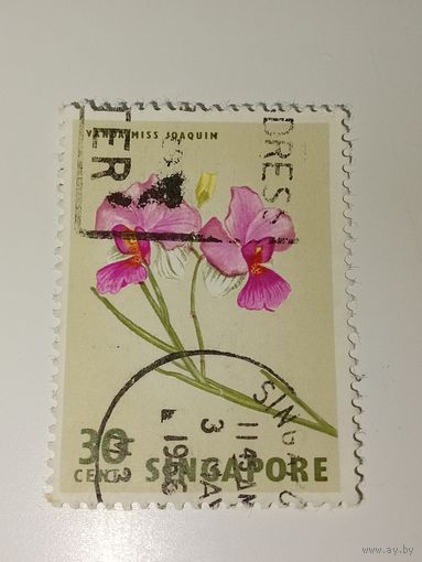 Сингапур 1962. Флора и фауна