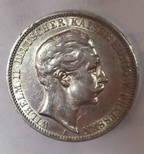 3 марки 1909 Пруссия