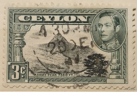 Цейлон 1938г. Британские колонии