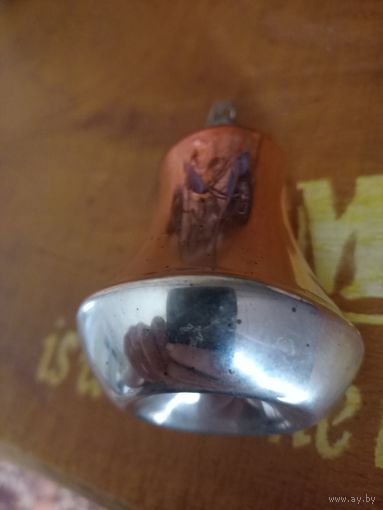 Елочная игрушка СССР, стекло.