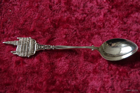 Ложка с серебрением сувенирная коллекционная  В18