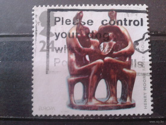 Англия 1993 Европа, искусство, статуэтка