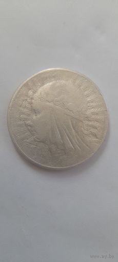 МОНЕТА 10 ЗЛОТЫХ 1932