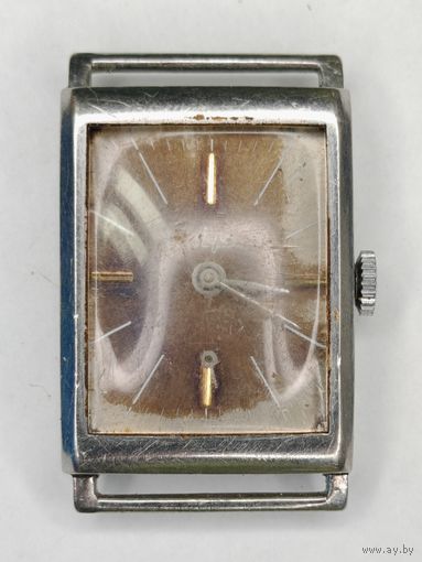 Часы Alpina 1930-х годов Swiss. Корпус сталь. С рубля