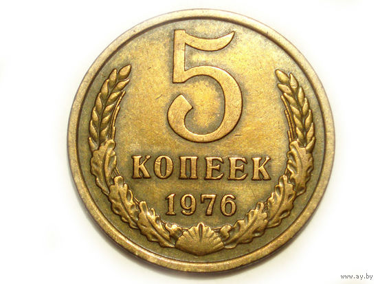 5 копеек 1976 #L
