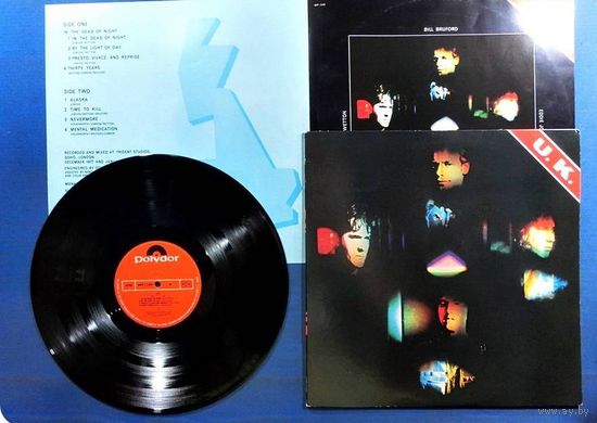 U.K. (JAPAN 1978 винил LP )