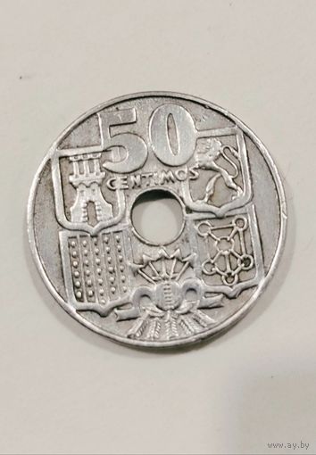 50 песет 1949 года Испания