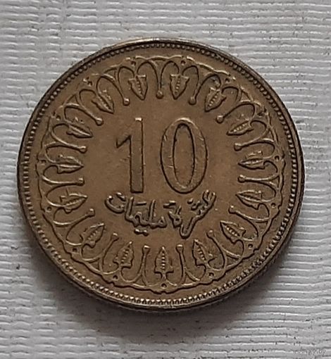10 миллимов 1997 г. Тунис