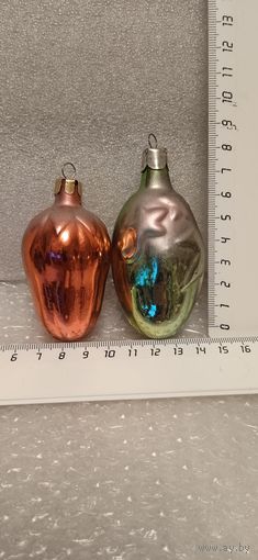 Ёлочные игрушки 8-23. Перец и огурец