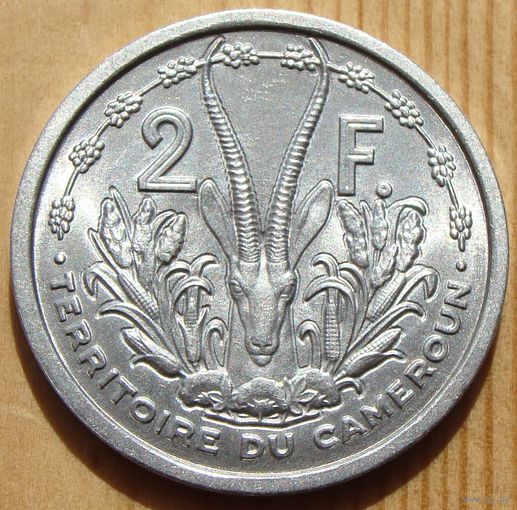 Камерун. 2 франка 1948 года  KM#9  Тираж: 5.000.000 шт